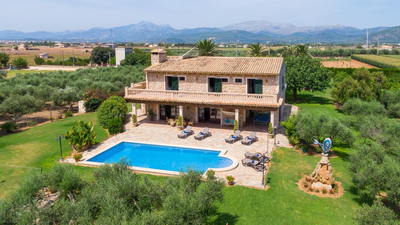 Villa lagoon Sa Pobla Esterno foto