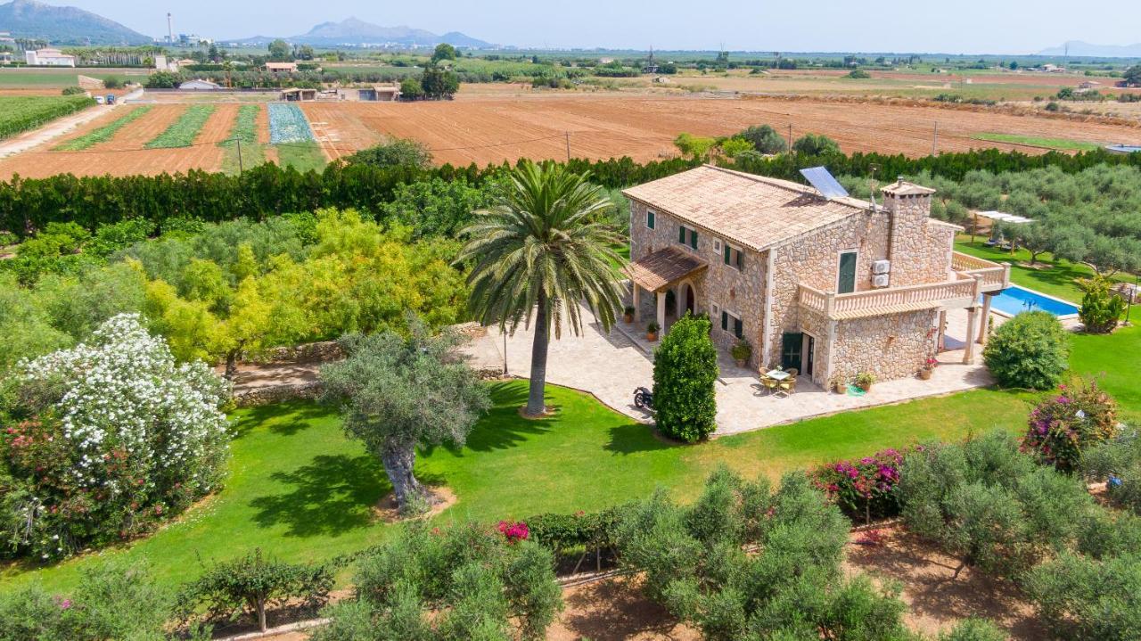 Villa lagoon Sa Pobla Esterno foto