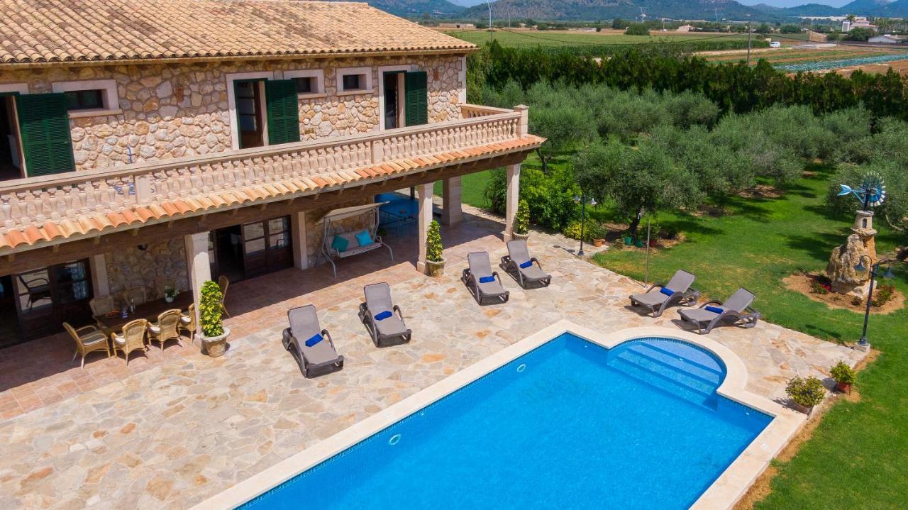 Villa lagoon Sa Pobla Esterno foto